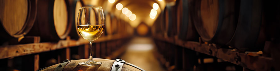 Vin élevé en fût de chêne
