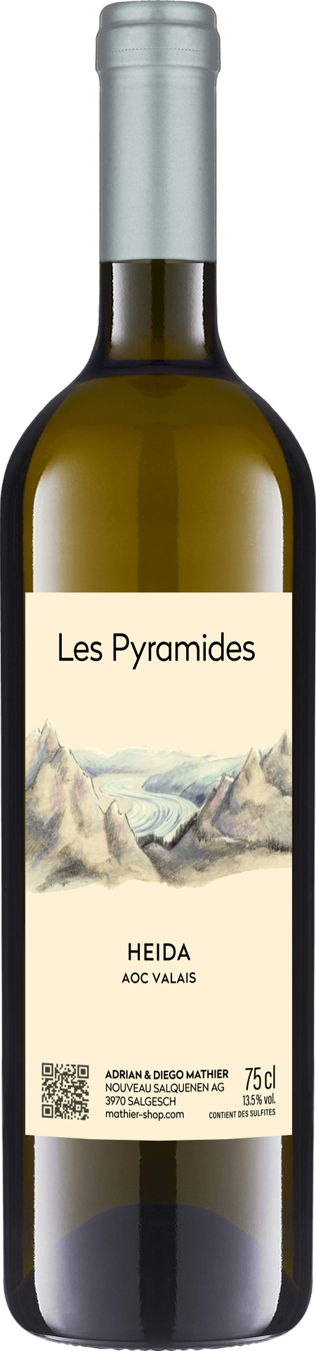 Domaine Diego Mathier 2020 白ワイン 750ml The greatest successes - Adrian & Diego MATHIER NOUVEAU SALQUENEN